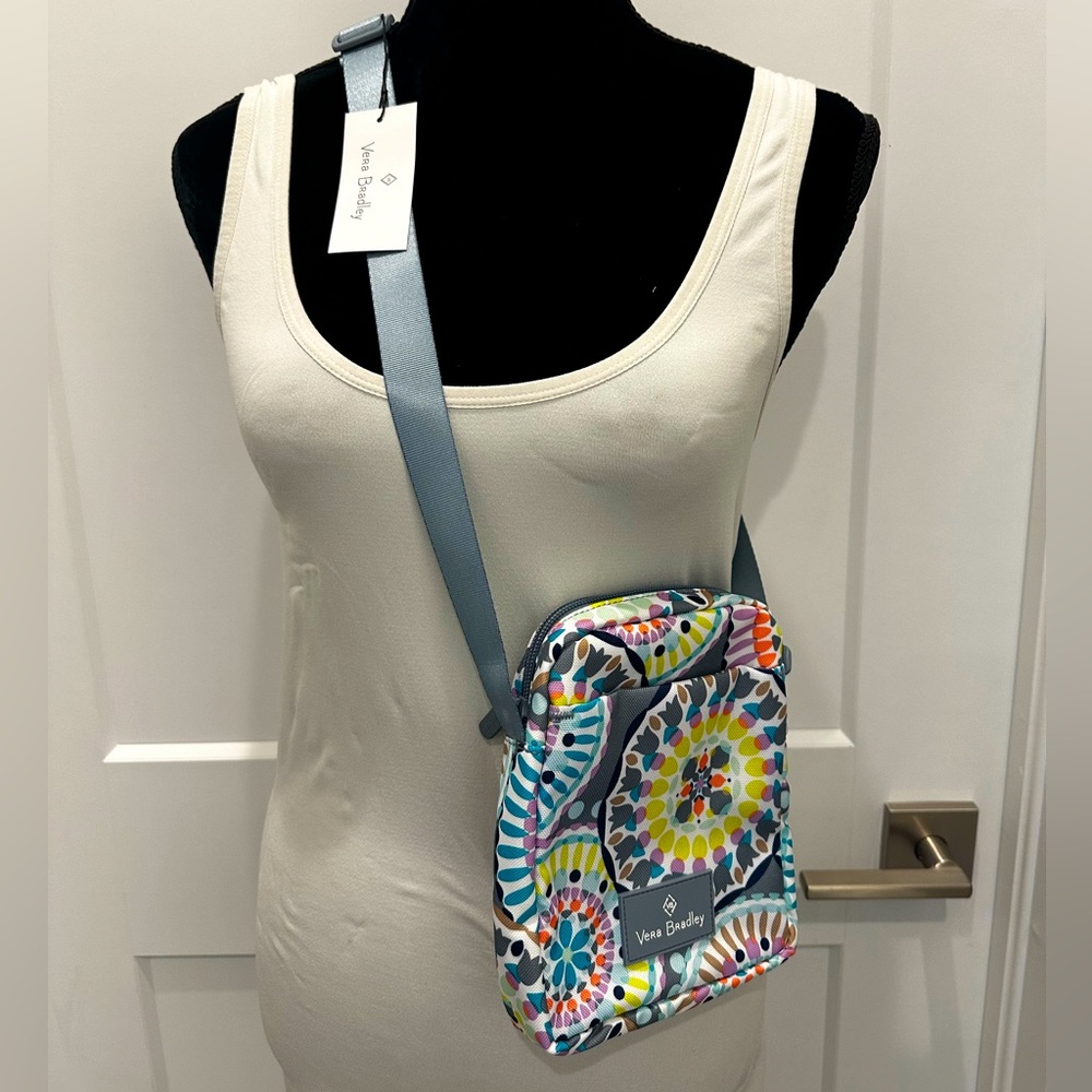 Vera Bradley Lighten Up RFID Mini Hipster NWT ❤️‍🔥FIRM PRICE❤️‍🔥